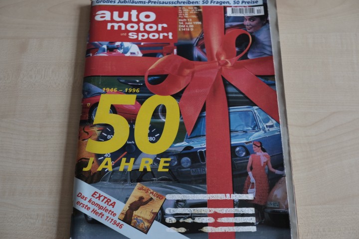 Deckblatt Auto Motor und Sport (13/1996)